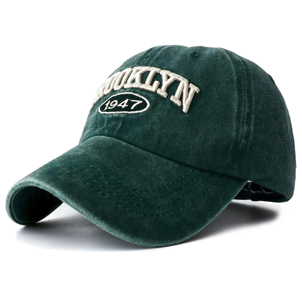 Brooklyn Embroidered Snapback Cap