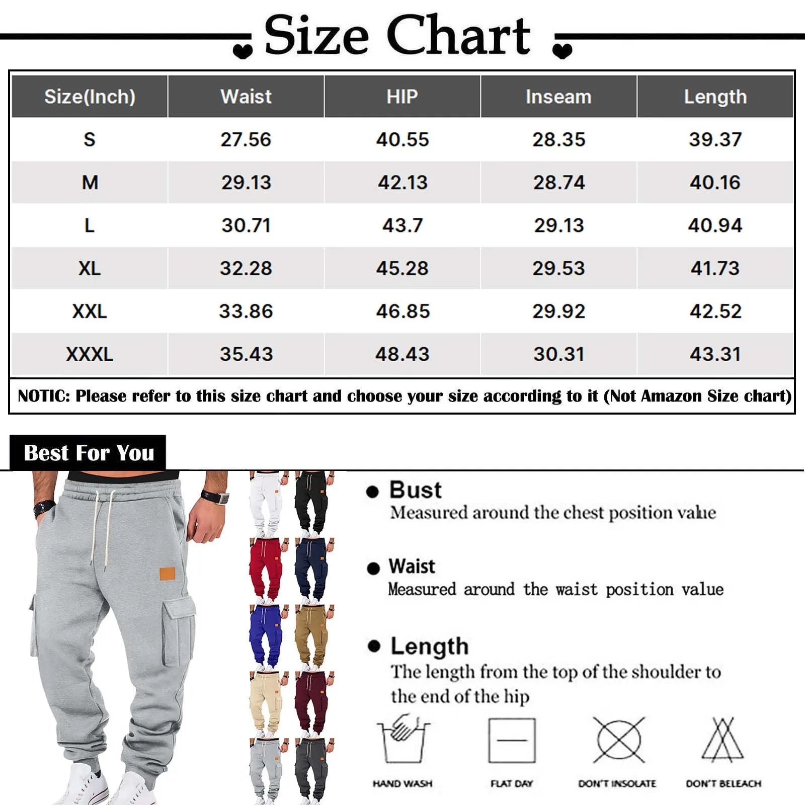 Cargo Pants - Multi-Pocket Baggy Fit